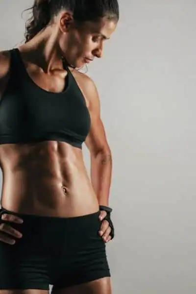 Toning Up at Home: The Ultimate Guide to Bodyweight Exercises 2 Image of woman's toned stomach after bodyweight exercises Derbyshire and non-surgical treatment from Lipo 360